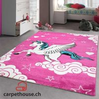 Kinderteppich Einhorn, 160 x 230 cm