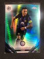Topps Chrome Lautaro Martinez Aqua Hyper