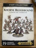 Age of Sigmar - Khorne Bloodbound Goreblade Warband - NEUF