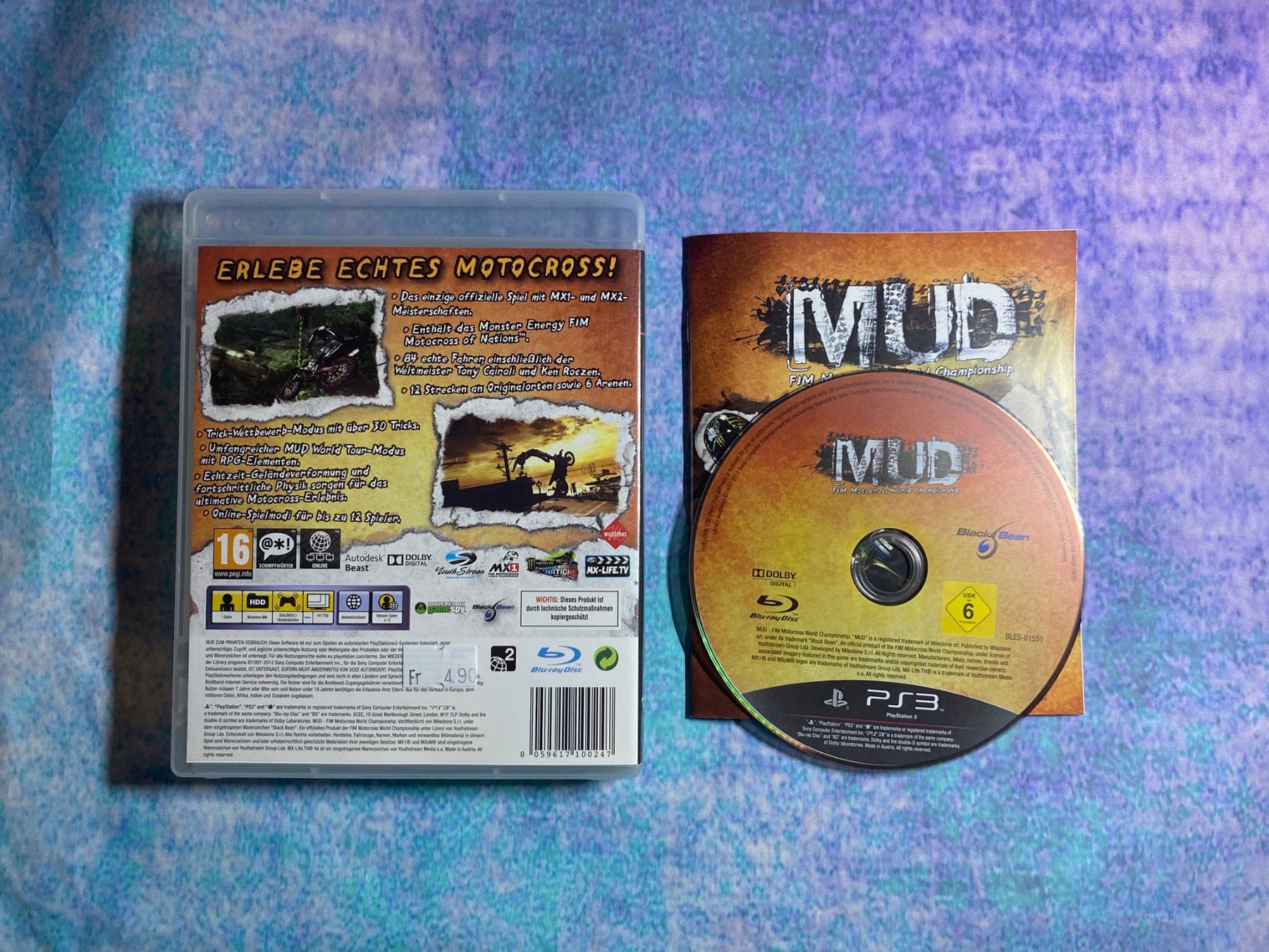 Giochi: PS3: MUD FIM Motocross WC – Usato da Märstetten venduto da AlienNova 1
