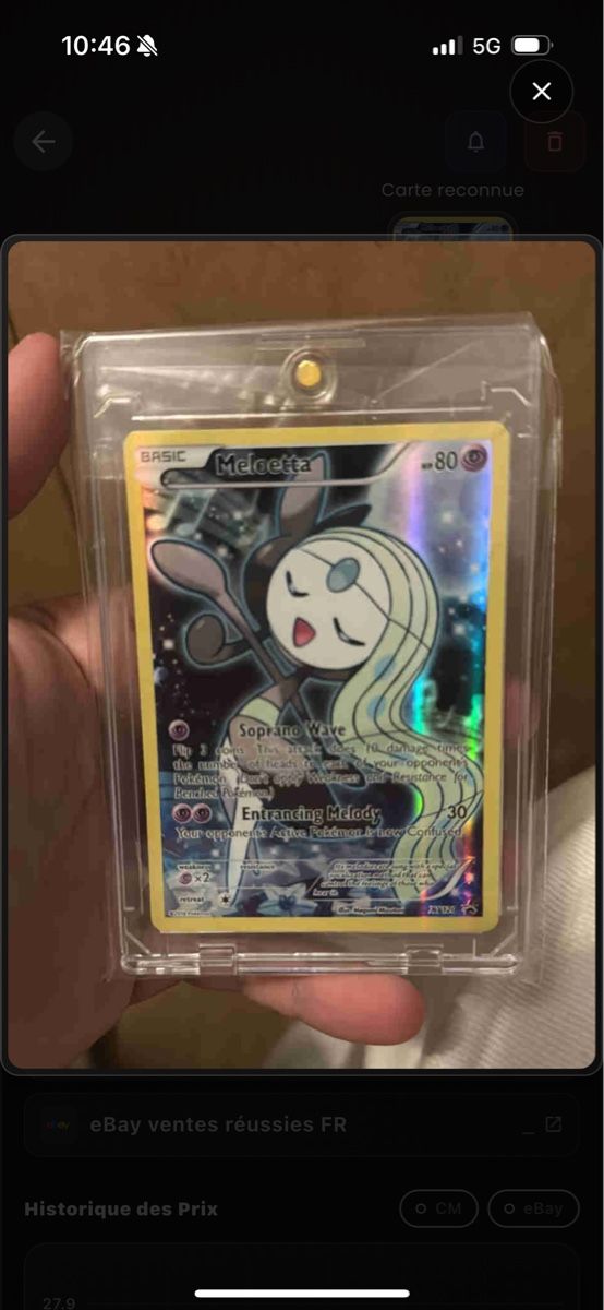Pokémon Sammelbilder & Trading cards: Carte Pokémon meloette – Neu und originalverpackt aus Courtepin von cr7_jk98