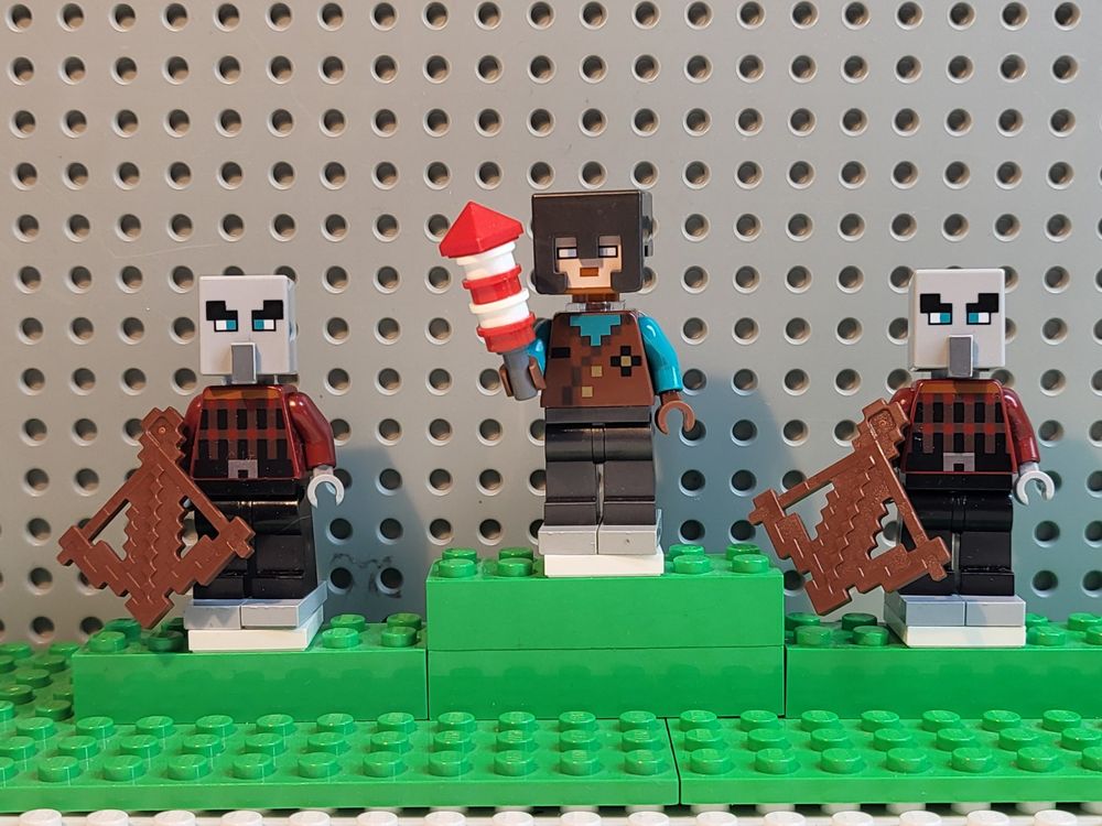 3 Lego-Minifiguren Minecraft original oder Eigenkreation | Kaufen auf ...
