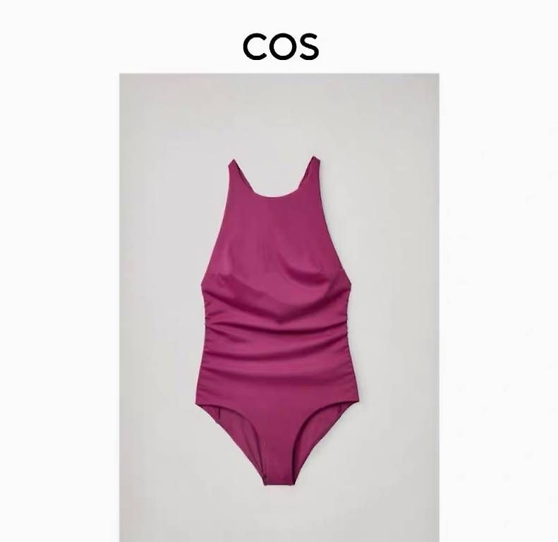 Cos Costumi da bagno & Bikini: Badeanzug COS, 36, Magenta – Nuovo (secondo la descrizione) da Belp venduto da mar_d6w8 3