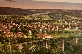 Ansichtskarte  Brugg 1920,Dorfansicht
