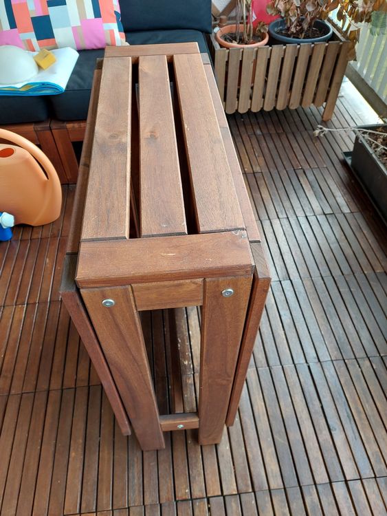 IKEA Gartentisch klappbar aus Holz Kaufen auf Ricardo