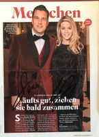 Laura Zurbriggen & DJ Antoine Autogramm Magazinbild 20x30cm