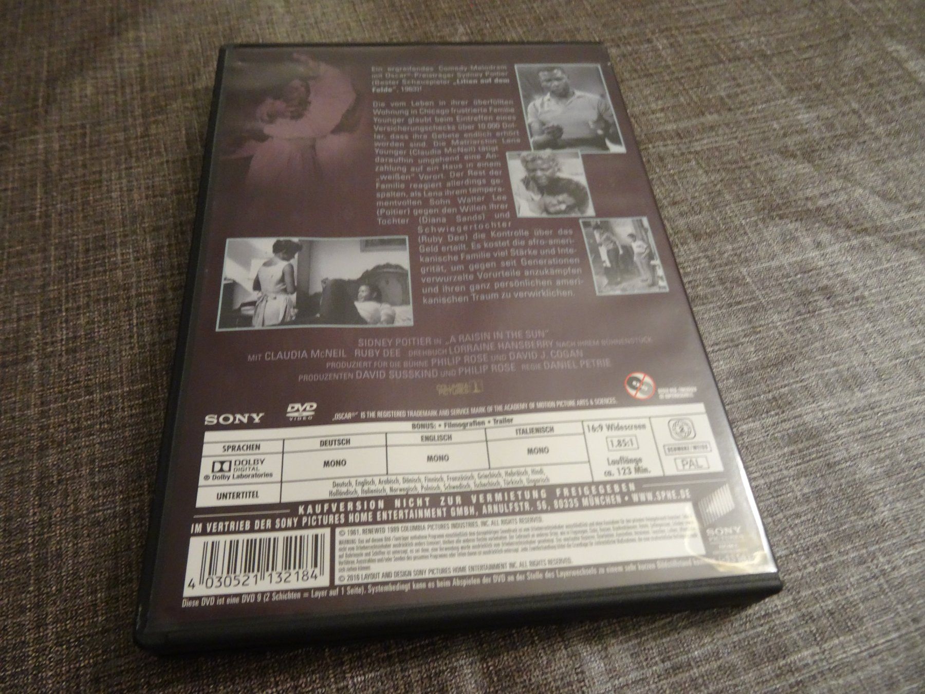 Tutti i DVDs: Ein Fleck in der Sonne Sidney Poitier – Usato da Olten venduto da Disc-Verkauf 2