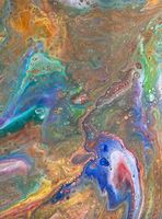 Acrylbild Nr. 6750, Grösse 30x40cm, Handgemaltes Unikat