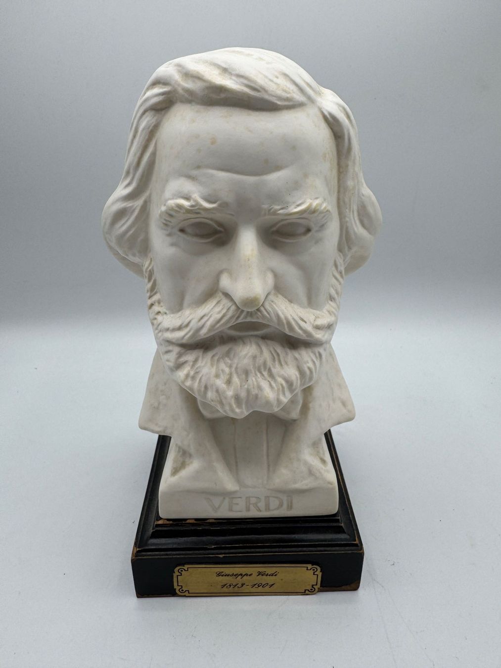 Sculture & Statue: Giuseppe Verdi Büste, S. Bochmann, – Usato da Sachseln venduto da BONATI01