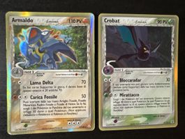 Armaldo 1/110 Ex phantom Holon-Crobat 2/113 Ex Delta Species
