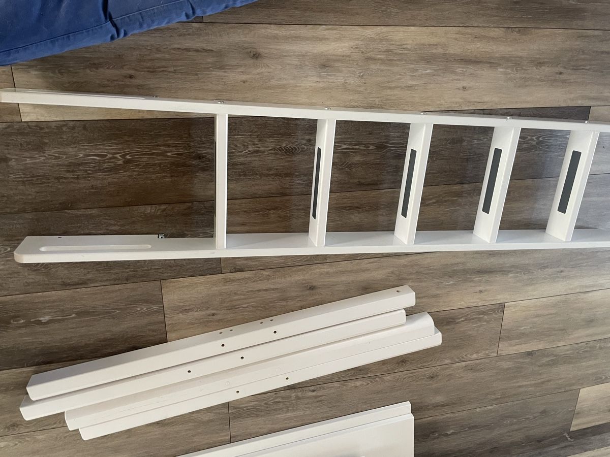 Flexa Letti: Flexa Hochbetterweiterung Pfostengestell mit Leiter – Usato da Utzenstorf venduto da gro_h5mx 4