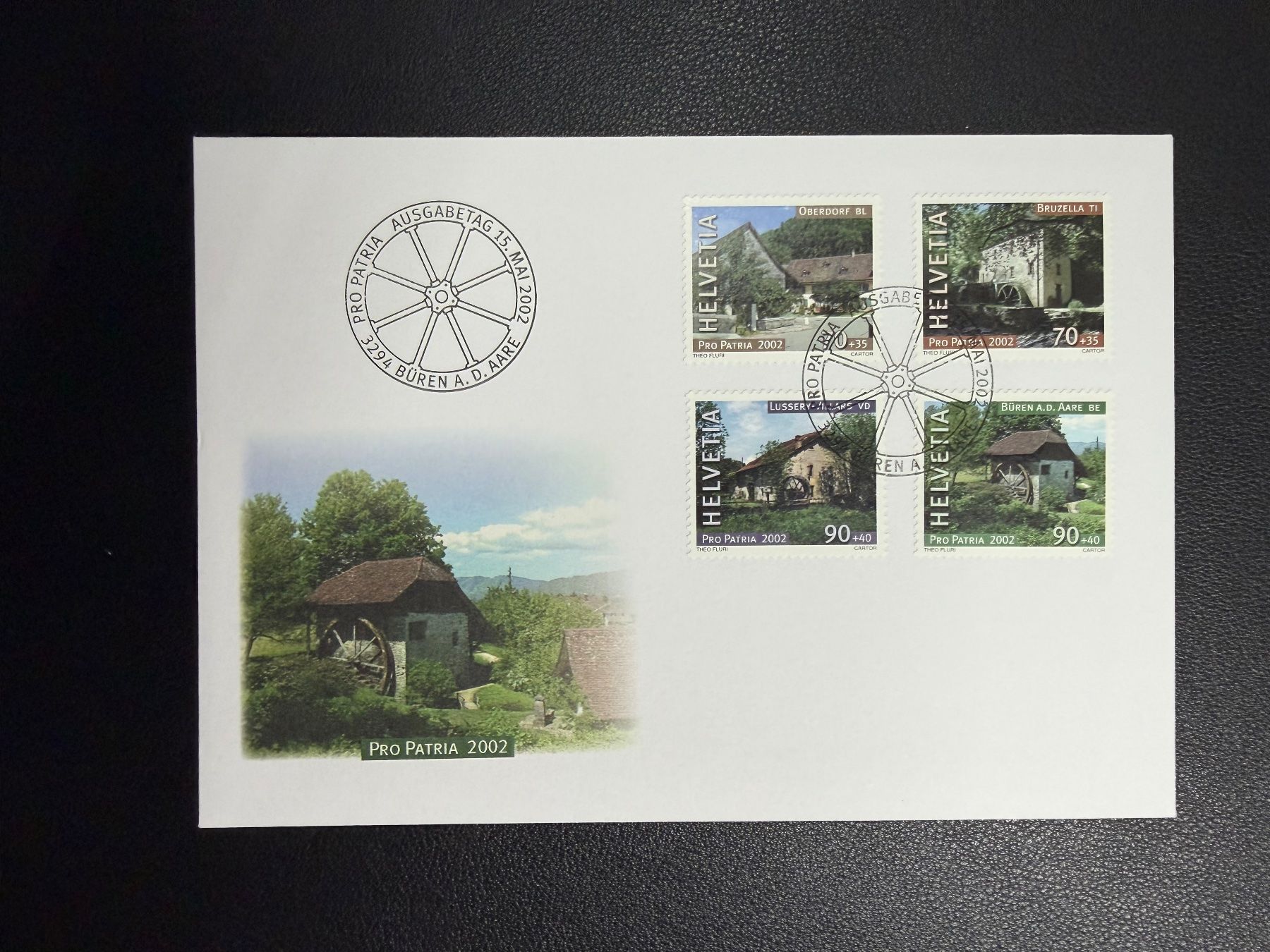 Tous les timbres: Pro Patria 2002 FDC – Neuf (Voir description) à oberrüti par jeanmei