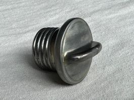 Original VW Käfer Metall Tankdeckel