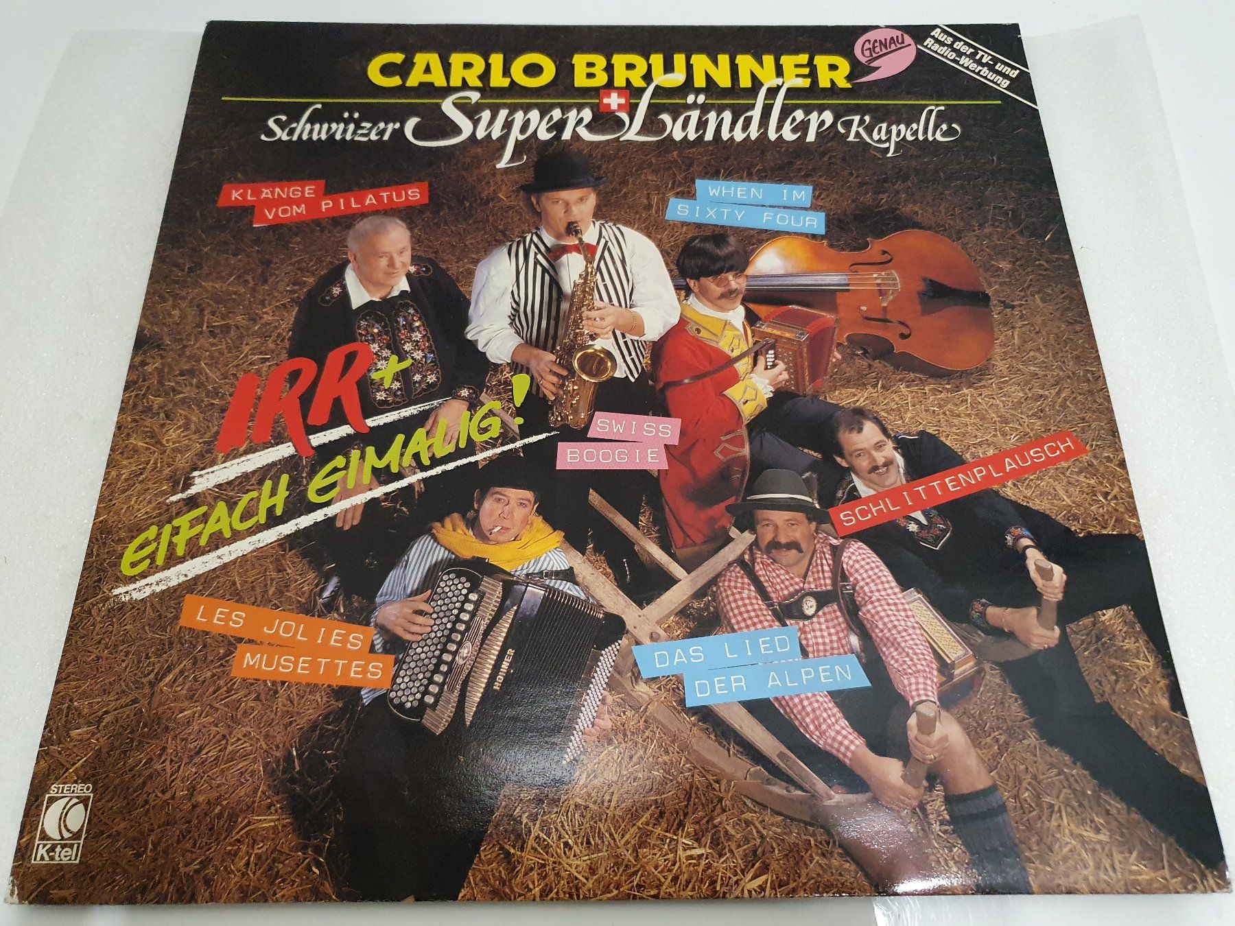 Dischi in vinile: Carlo Brunner – Irr + Eifach Eimalig! – Usato da Uster venduto da Vinyl-Leidenschaft
