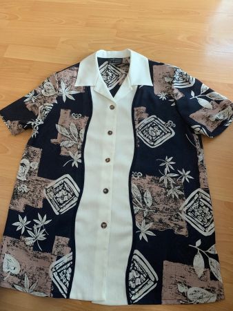 Jolie chemise femme vintage t. L