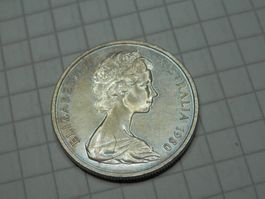 Australien 5 Cent, 1980