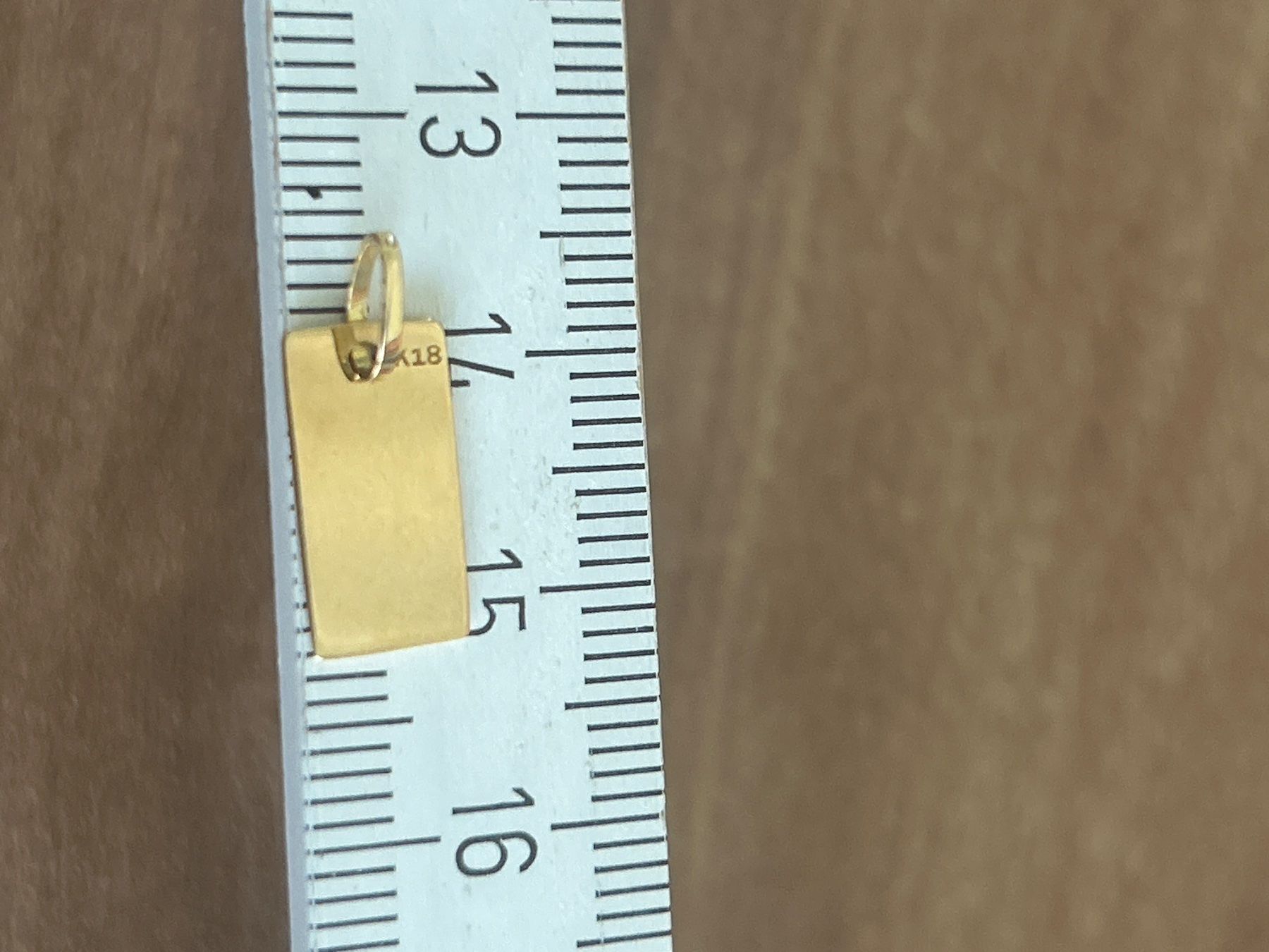 Catenine: 750K echt Gold Anhänger – Nuovo (secondo la descrizione) da Tägerwilen venduto da jna_5zmg 3
