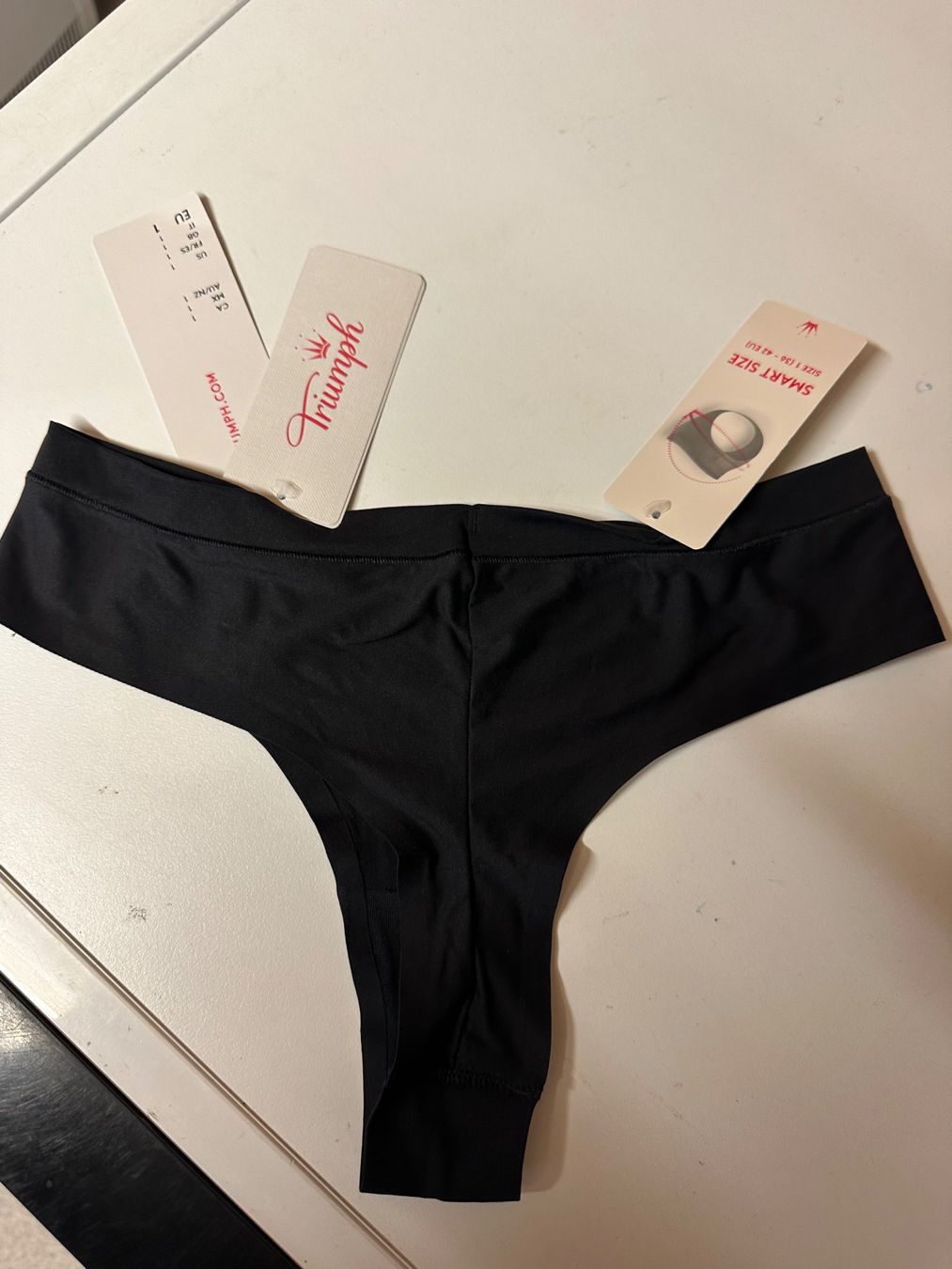 Triumph Sonstige Unterwäsche: Triumph Mikro String  Smart Size 1 Schwarz neu mit Etikett – Neu und originalverpackt aus Schaan von Hermine2018