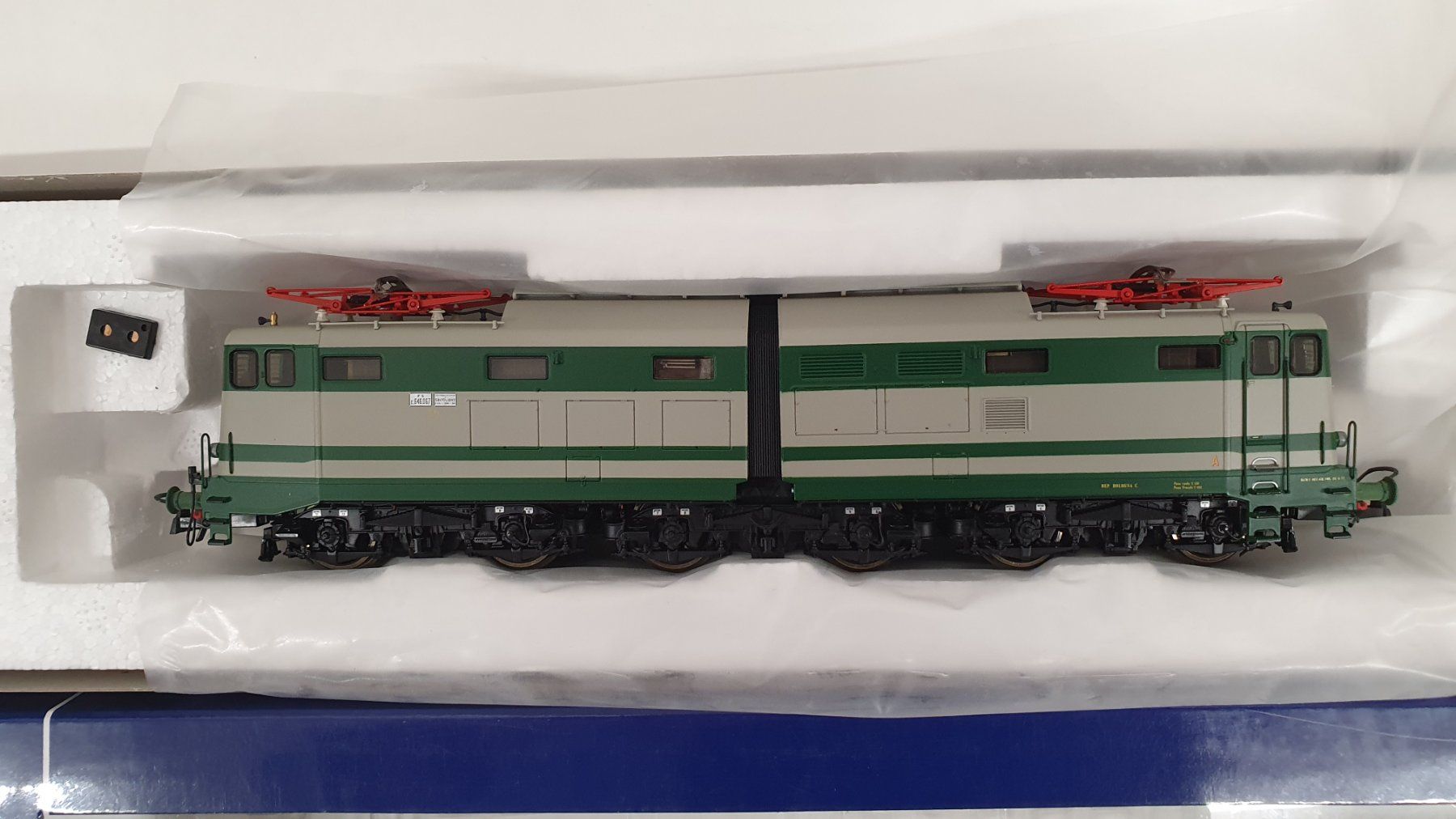 Roco Modellini di ferrovie: Roco 62568 FS E646.067, grau/grün, Ep IV-V, mit Decoder – Nuovo e nell'imballaggio originale da Würenlos venduto da juruth 1