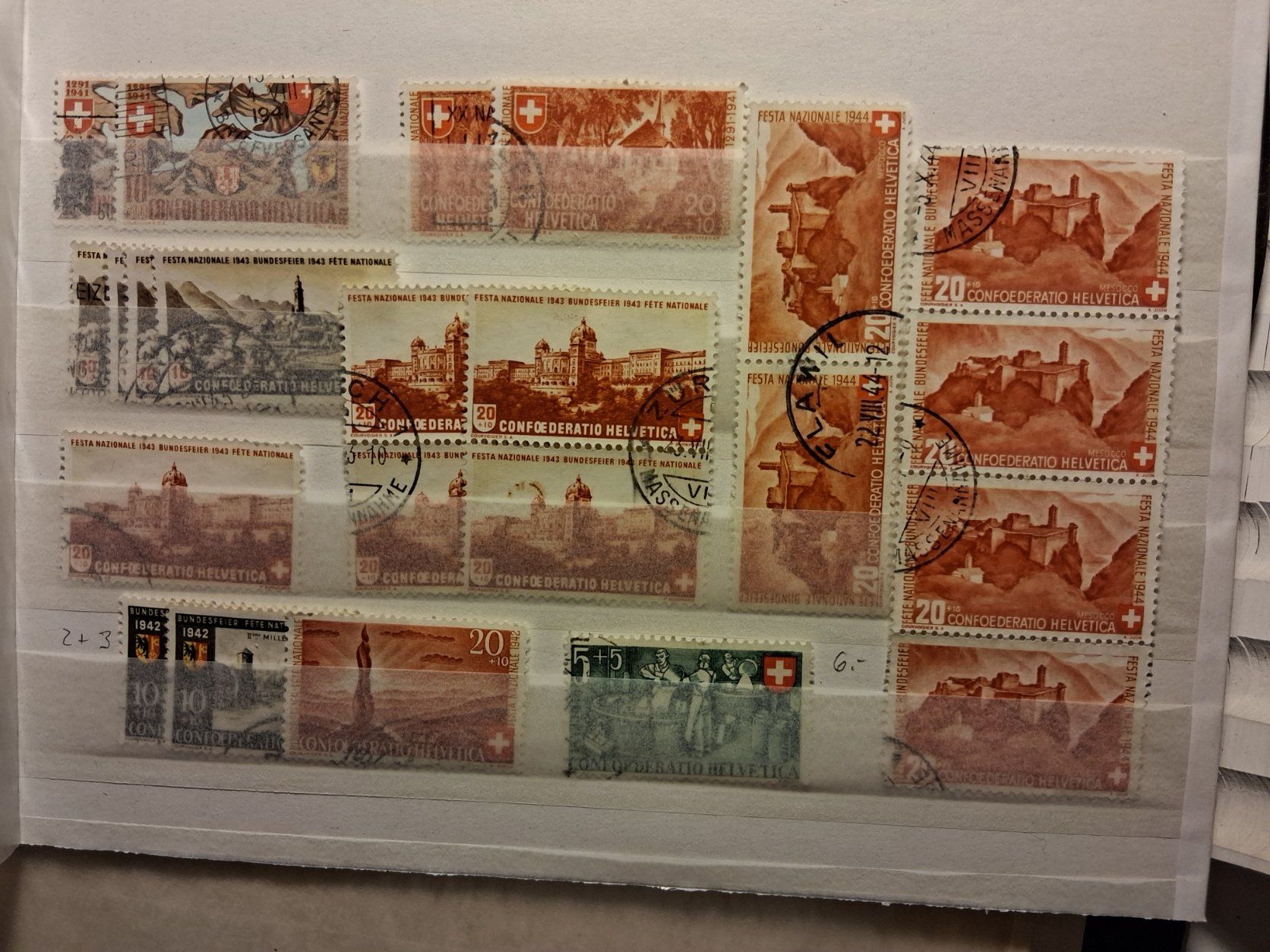 Alle Briefmarken: PP Restlot – Gebraucht aus Buchs SG von Tigeradler 1