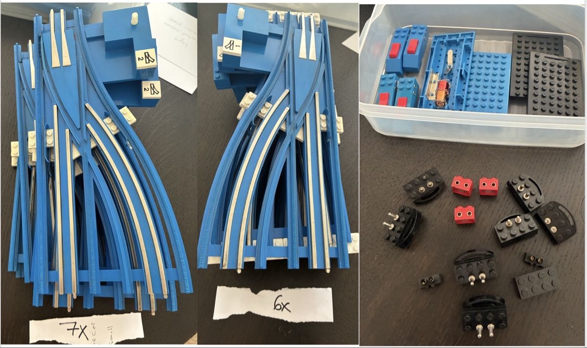 Lego Jouets: LEGO 12V Eisenbahn Blaue Ära – D'occasion à Zürich par yve_9lkj 1