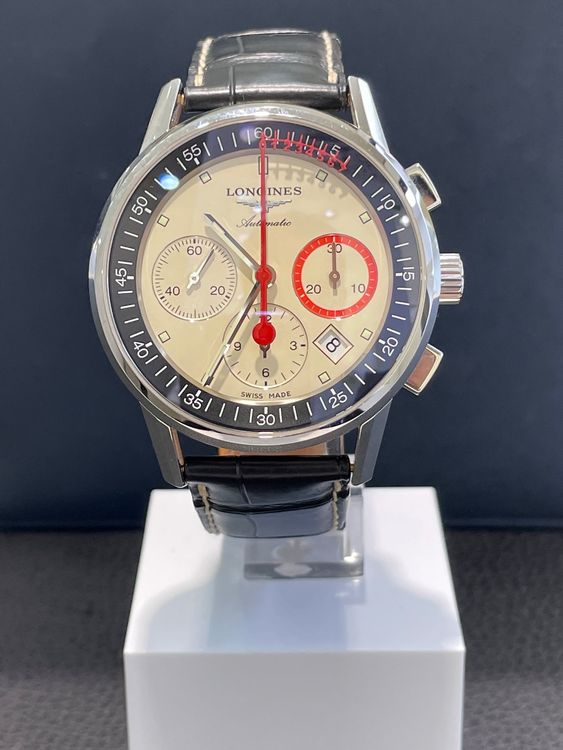 Longines Heritage Column Wheel Chronograph L47544724 Acheter sur