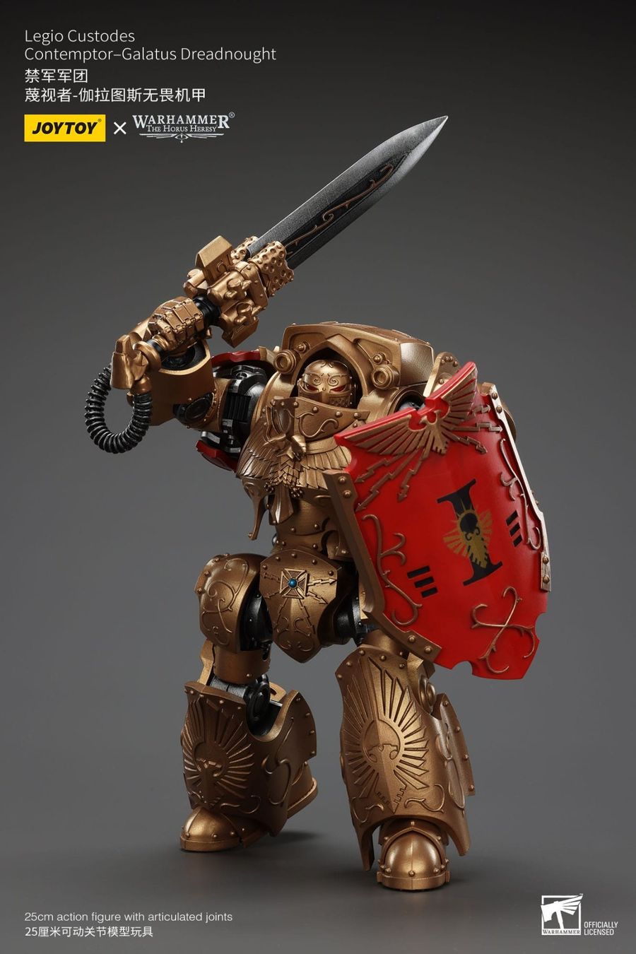 Statuette: Warhammer Legio Custodes Contemptor-Galatus Dreadnought 25cm – Nuovo e nell'imballaggio originale da St-Imier venduto da ATTAKSHOP 8