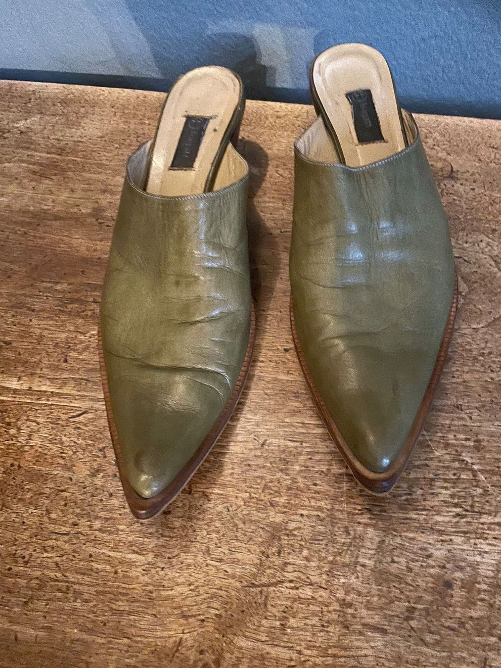 Bagatt Scarpe da donna: Bagatt Mules Grösse 39 olivgrün – Usato da Bern venduto da Rigoler