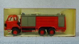 Roskopf 435, Saurer D 330N, H0, rot, Feuerwehr, 1:87,