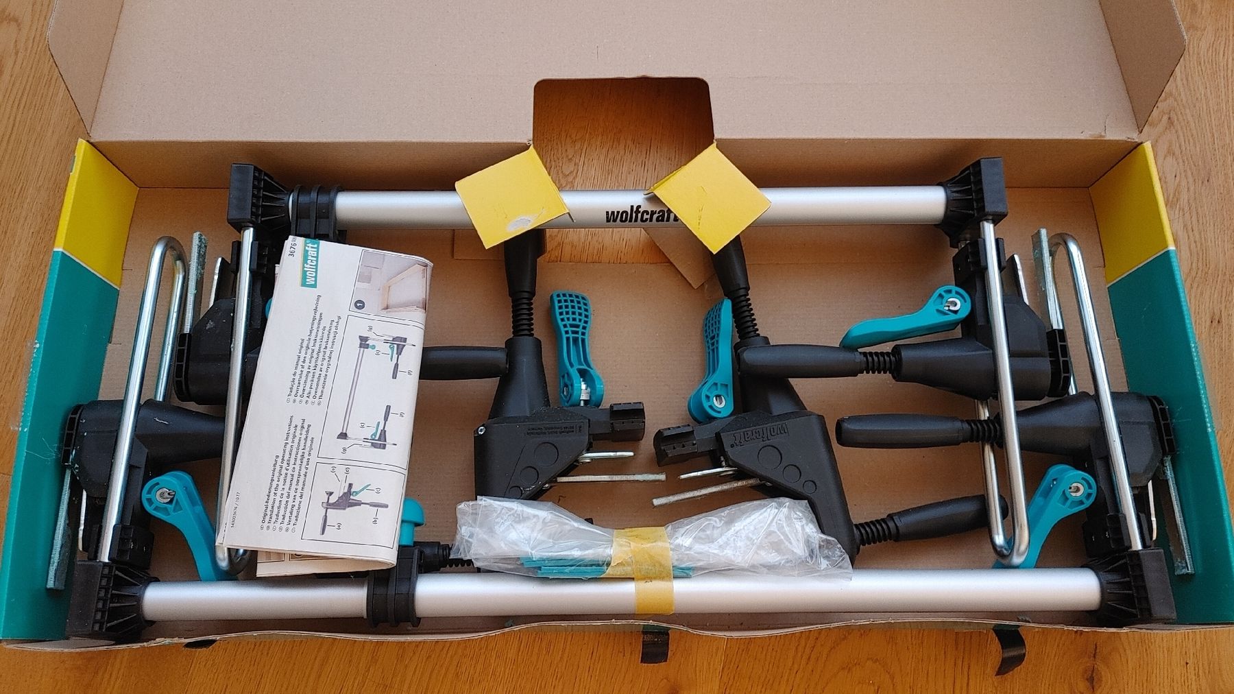 Wolfcraft Tutti gli attrezzi: Wolfcraft Tuerfutter-Montageset PRO – Usato da Steckborn venduto da Corrado007 1
