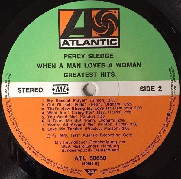 Dischi in vinile: Sledge Percy – Nuovo (secondo la descrizione) da Aeschi SO venduto da Stones55 3