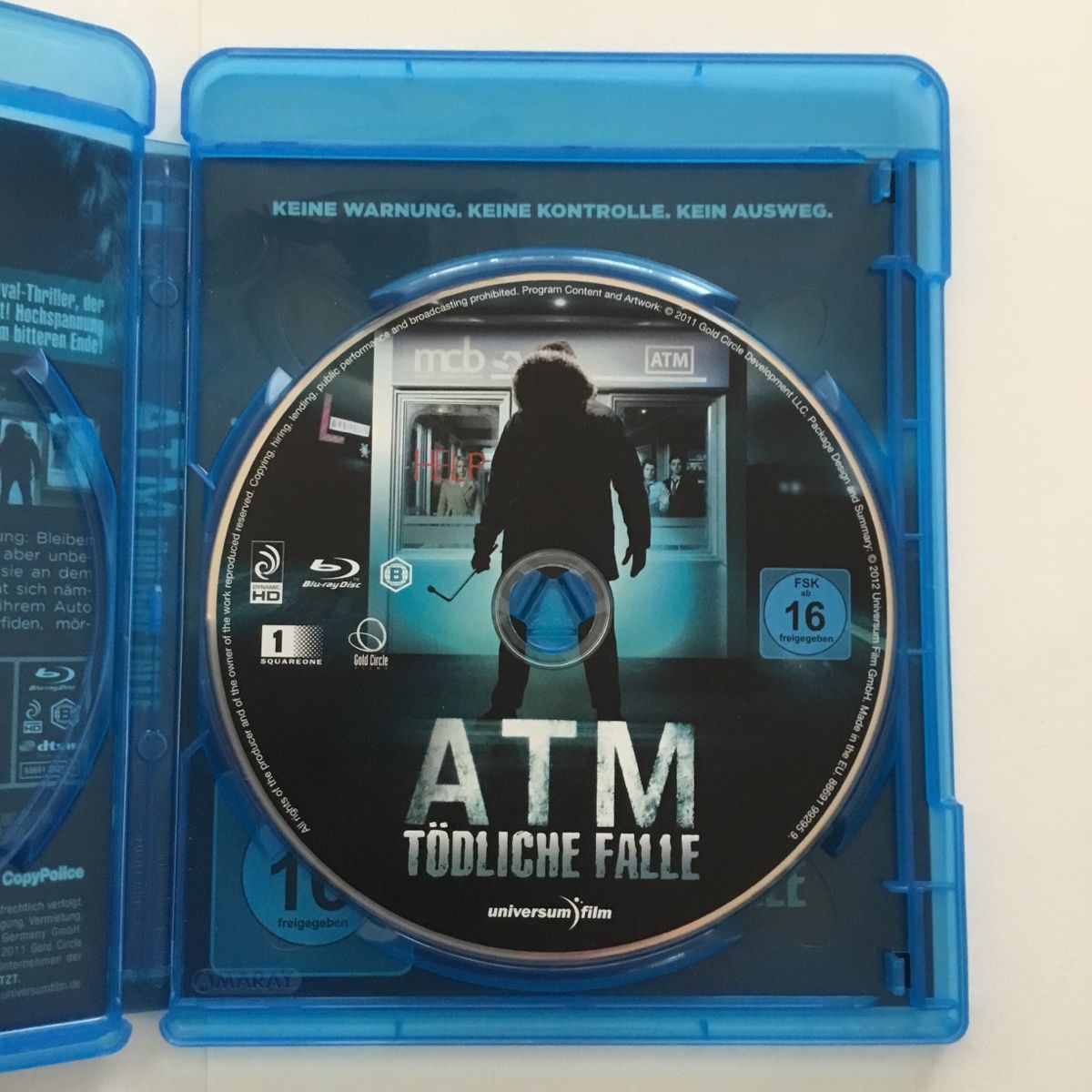 Tutti i DVDs: ATM Tödliche Falle Blu Ray Neu Wertig – Nuovo (secondo la descrizione) da Blauen venduto da berlingo65 2