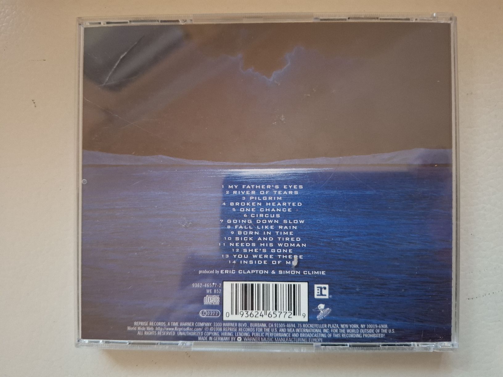 CDs: Eric Clapton  - Pilgrim  - CD – Gebraucht aus Moutier von Carambaaa 1