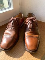 Herren Lederschuhe Corani  italy braun Gr. 8