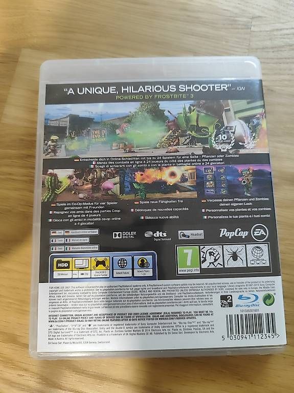 Sony Giochi: Ps3 Plants vs Zombies : Garden Warfare – Usato da Vétroz venduto da mrcl01 2