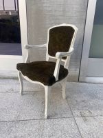 Sessel im Barock-Stil, Khaki