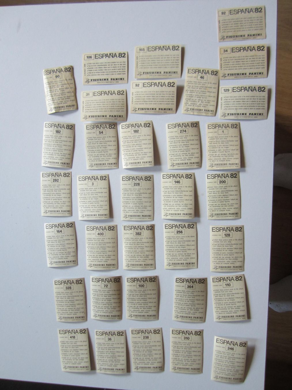 Panini Sammelbilder & Trading cards: Panini ESPANA 1982 – Neu (gemäss Beschreibung) aus Tramelan von Tors 1