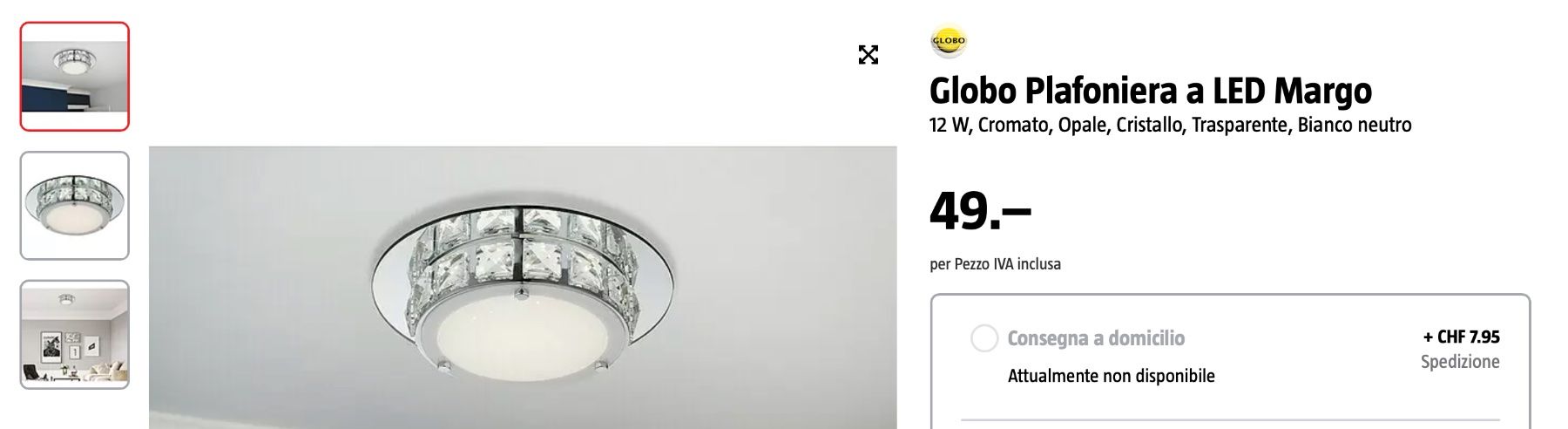 Lampade: OBI - Led Lampe - NEU ovp – Nuovo e nell'imballaggio originale da Minusio venduto da Pink222 1