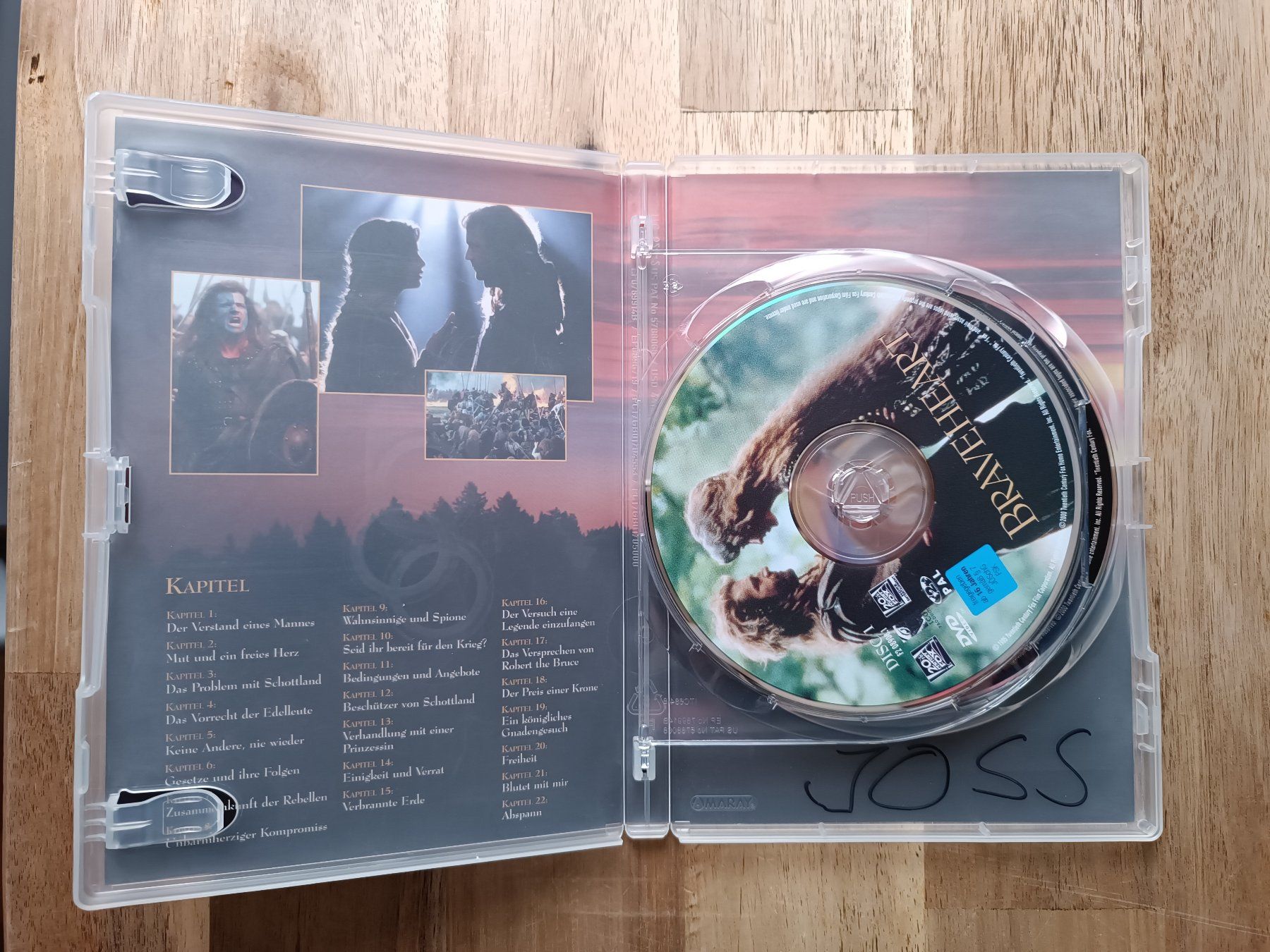 Tutti i DVDs: Braveheart 2er Disc Special Edition – Usato da Amriswil venduto da ITALbozz 1