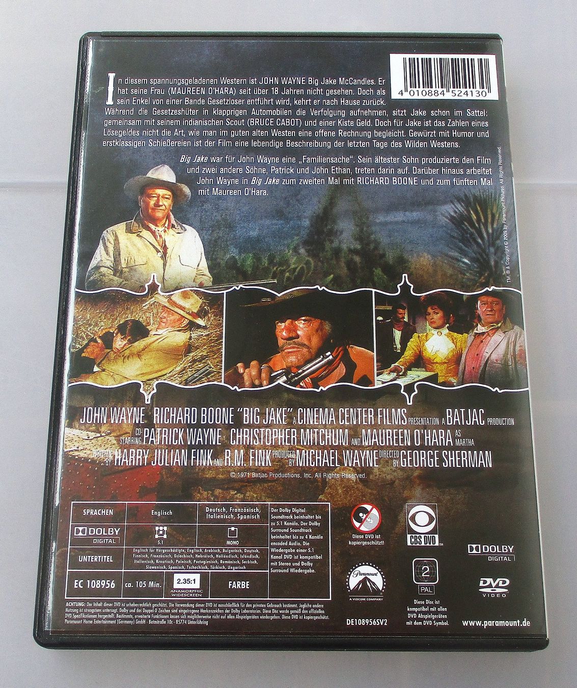 Alle DVDs: BIG JAKE - John Wayne – Gebraucht aus Wattwil von Muriel10 1