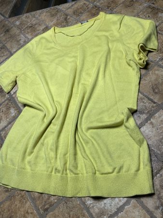 Maglietta estiva in cachemire e cotone,TgM/L-chic