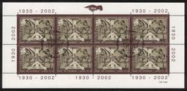 2002 Kleinbogen Wertzeichendruckerei Nr.1067 mit ET-Stempel
