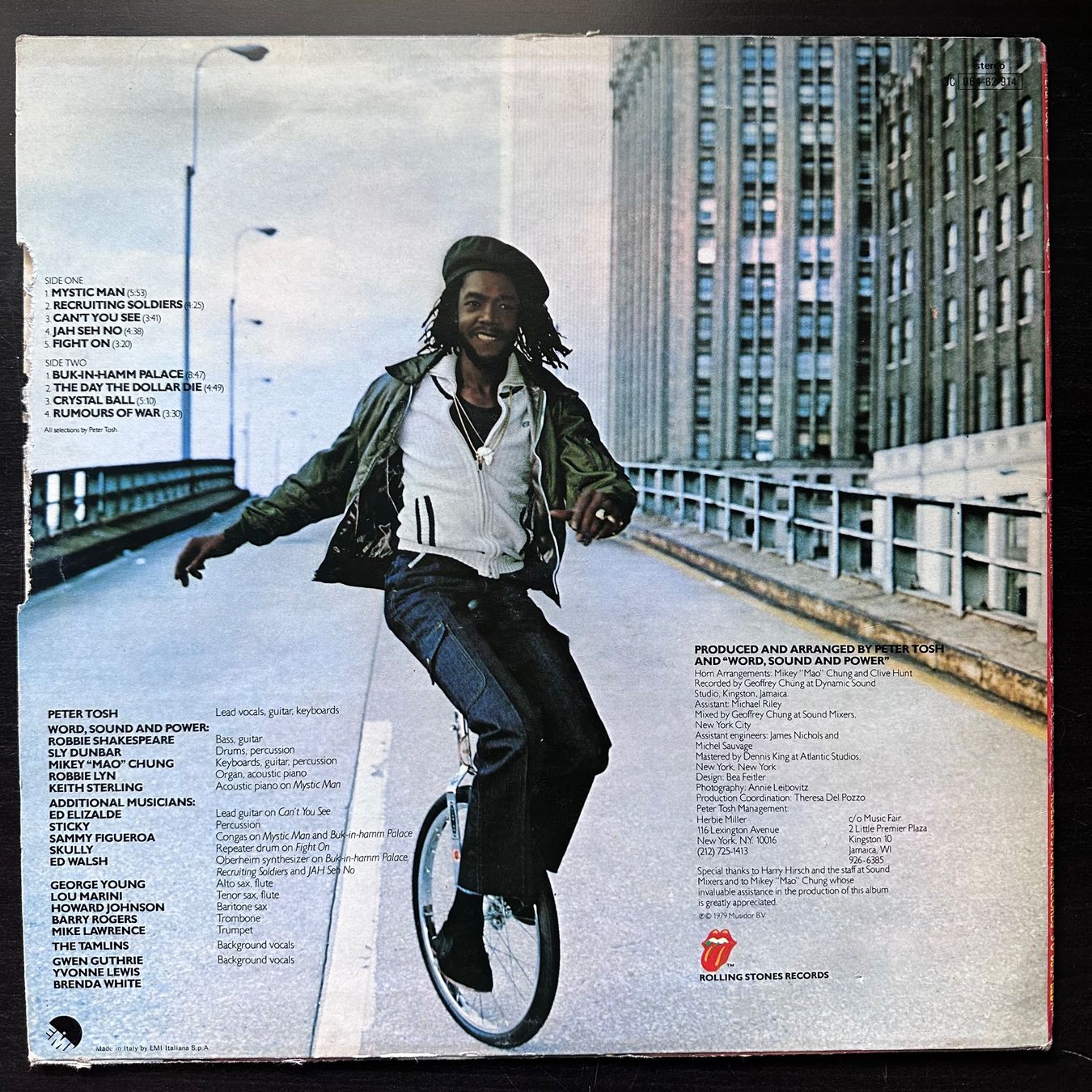 Dischi in vinile: LP -  Peter Tosh – Mystic Man – Usato da Breganzona venduto da Onairda75 1