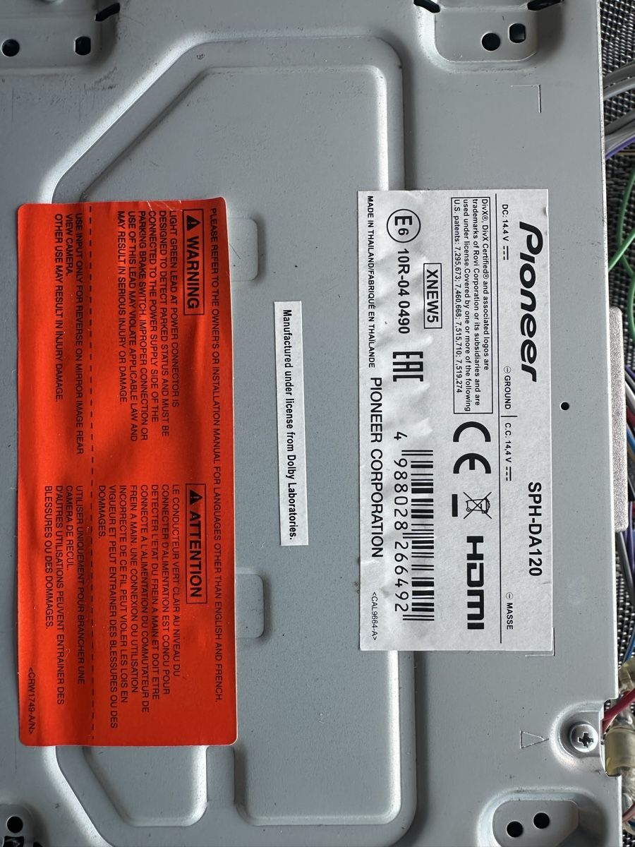 Pioneer Radio: Autoradio Pioneer SPH-DA120 – Usato da Birrwil venduto da Hollhan1 2
