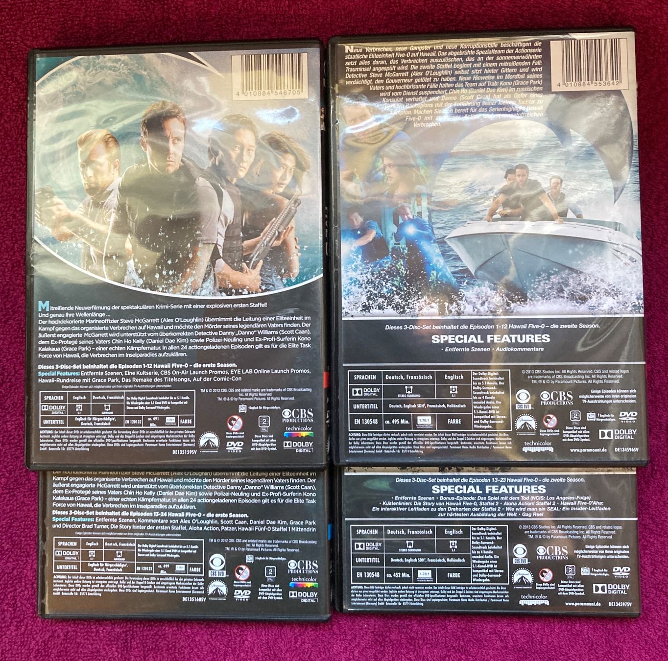 Tutti i DVDs: Hawaii Five-0 - Staffel 1 - 6 – Usato da Wolfhausen venduto da uchuva26 2