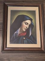 Jesus und Maria 1920, 2 Andachtsbilder
