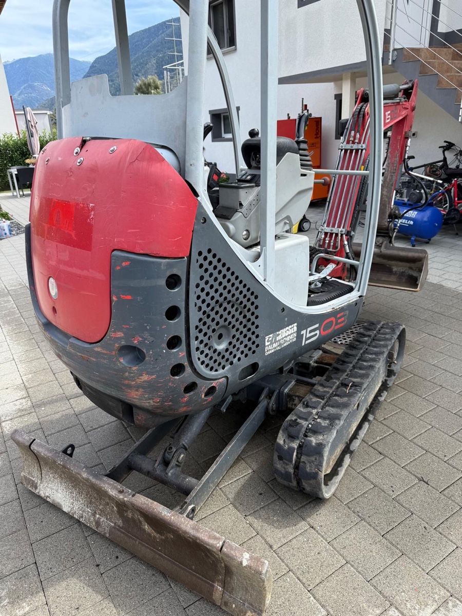 Wacker Neuson Escavatori: Minibagger Wacker Neuson 1503 gebraucht rot – Usato da Raron venduto da Afrim922 2