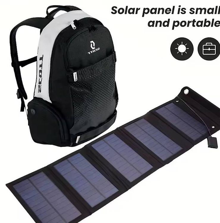 Dispositivi a energia solare: Panneaux solaires portables 18cm x 11.5 cm – Usato da Colombier VD venduto da Xzbit 2