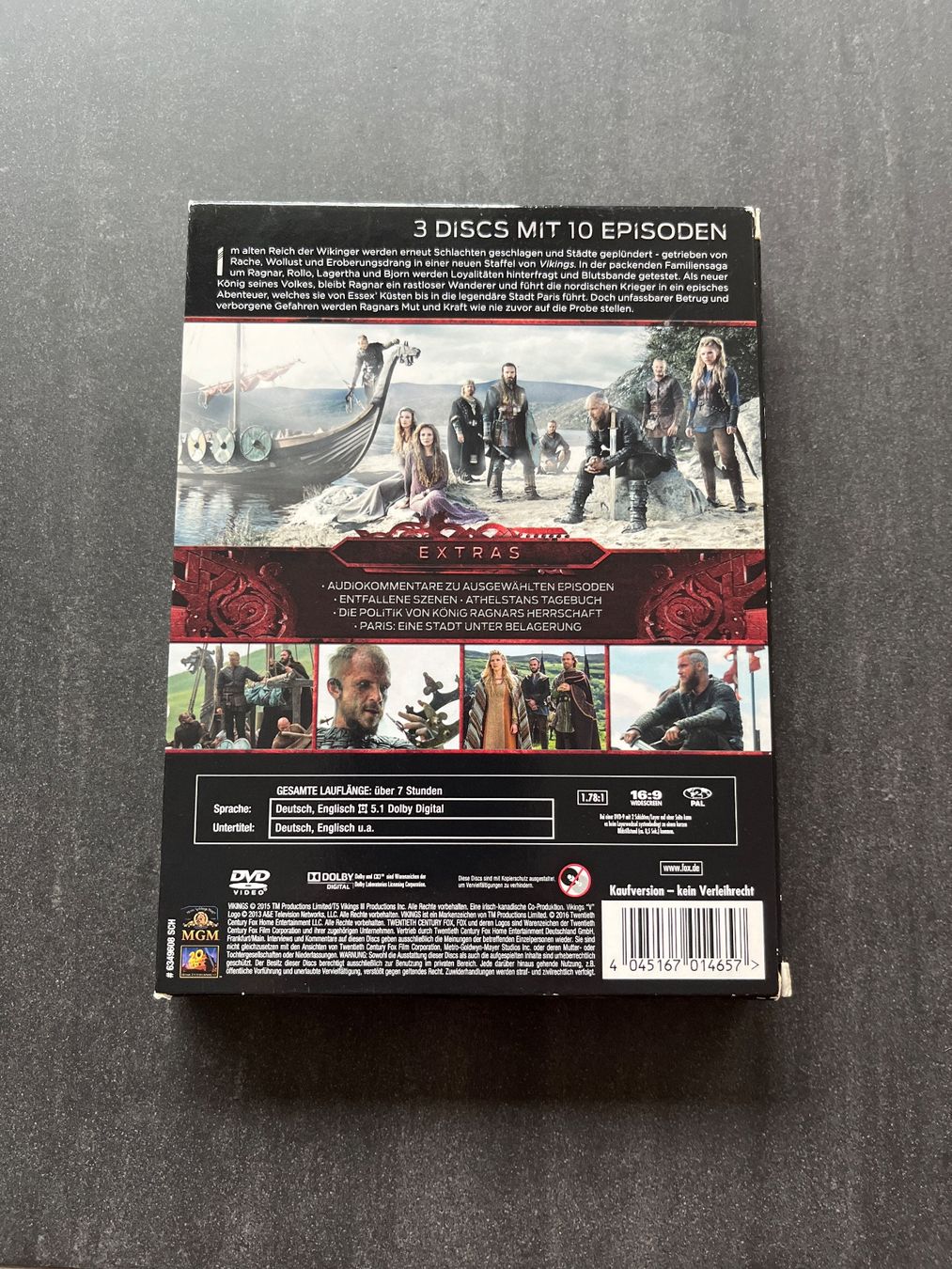Alle DVDs: DVD Vikings Season 3 – Gebraucht aus Aarau von Swifty03 1