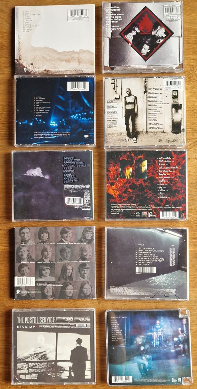 CD: CDs: Massive Attack Archive Lamb Hooverphonic Postal Service – Usato da Wettingen venduto da brownie14 4
